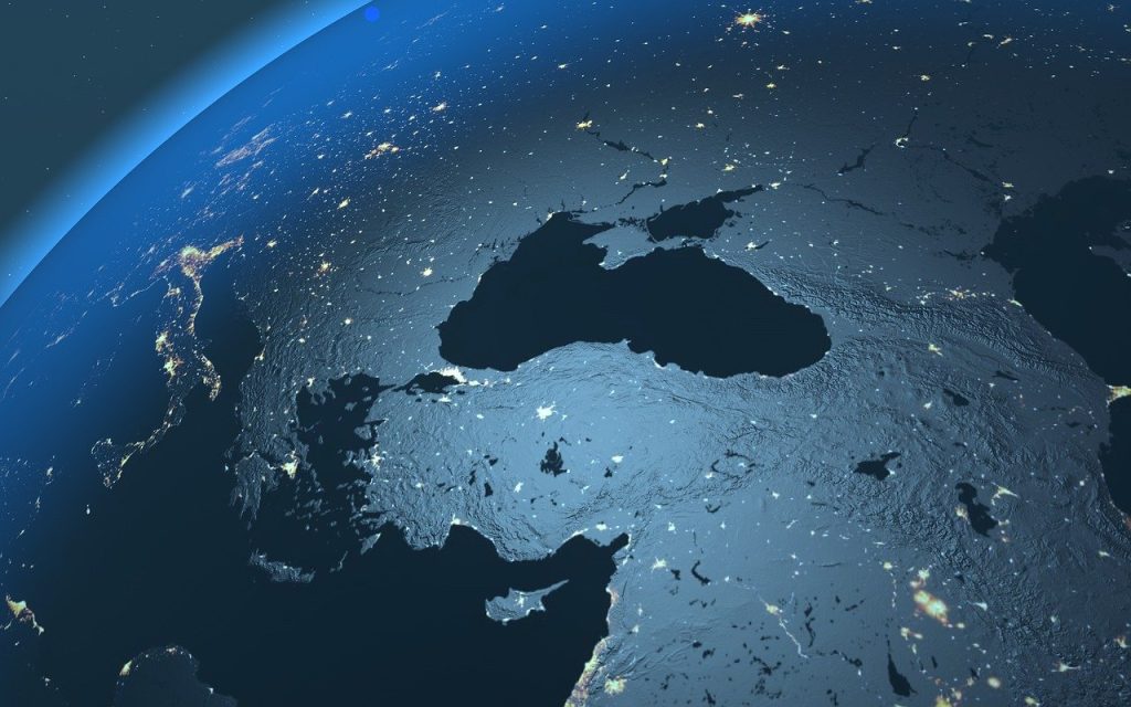 Turquía vista desde el espacio