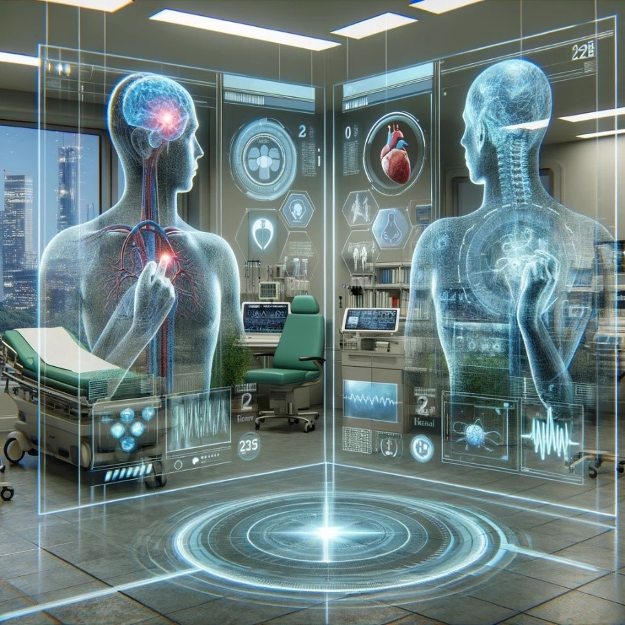 Los gemelos digitales están revolucionando el sector salud al ofrecer simulaciones detalladas de órganos o sistemas biológicos. Dynatec