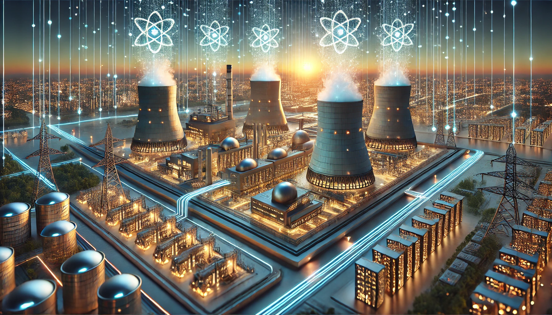 La energía nuclear, clave en la era de la IA y criptos